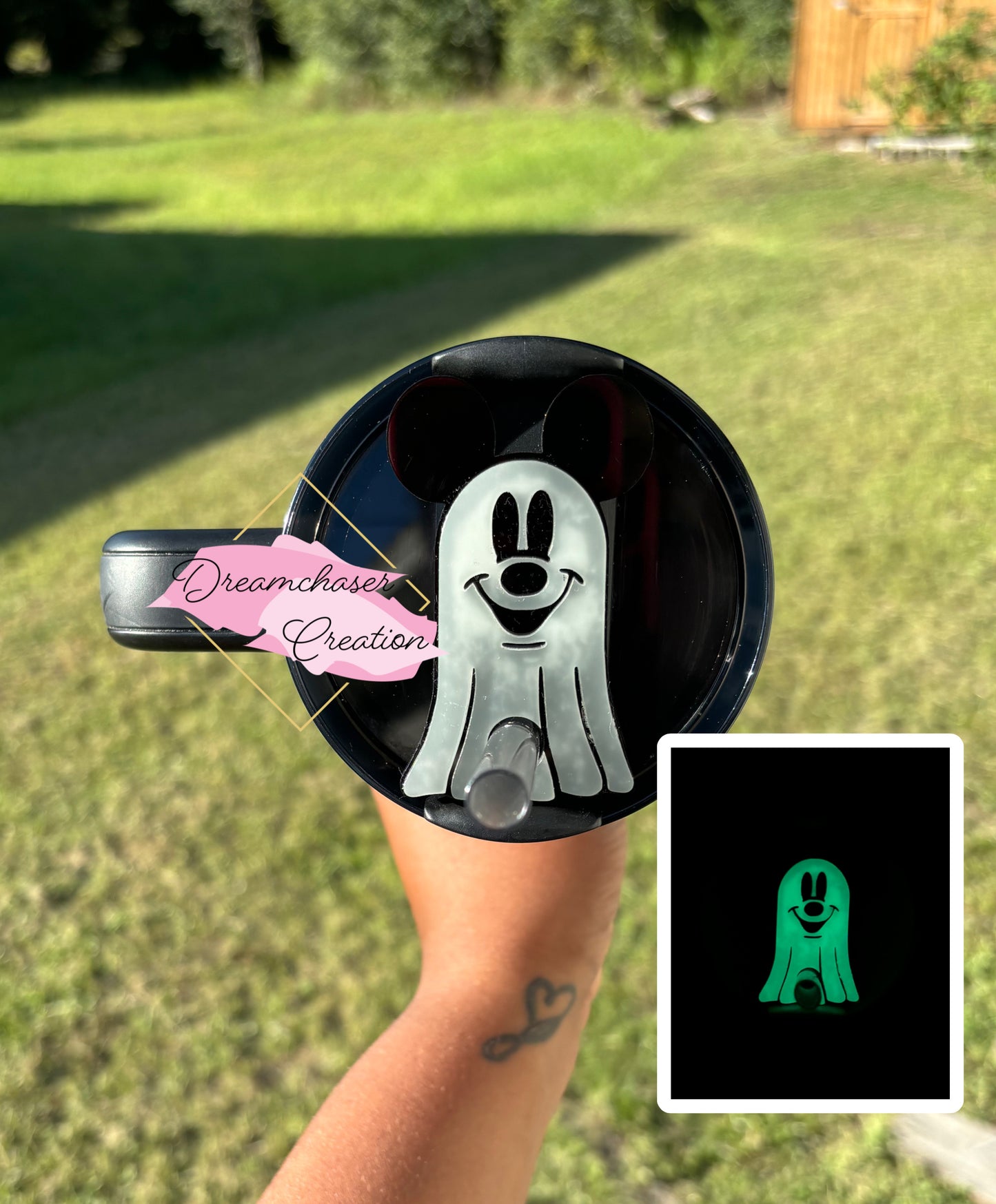 Glow Mouse Ghost Topper