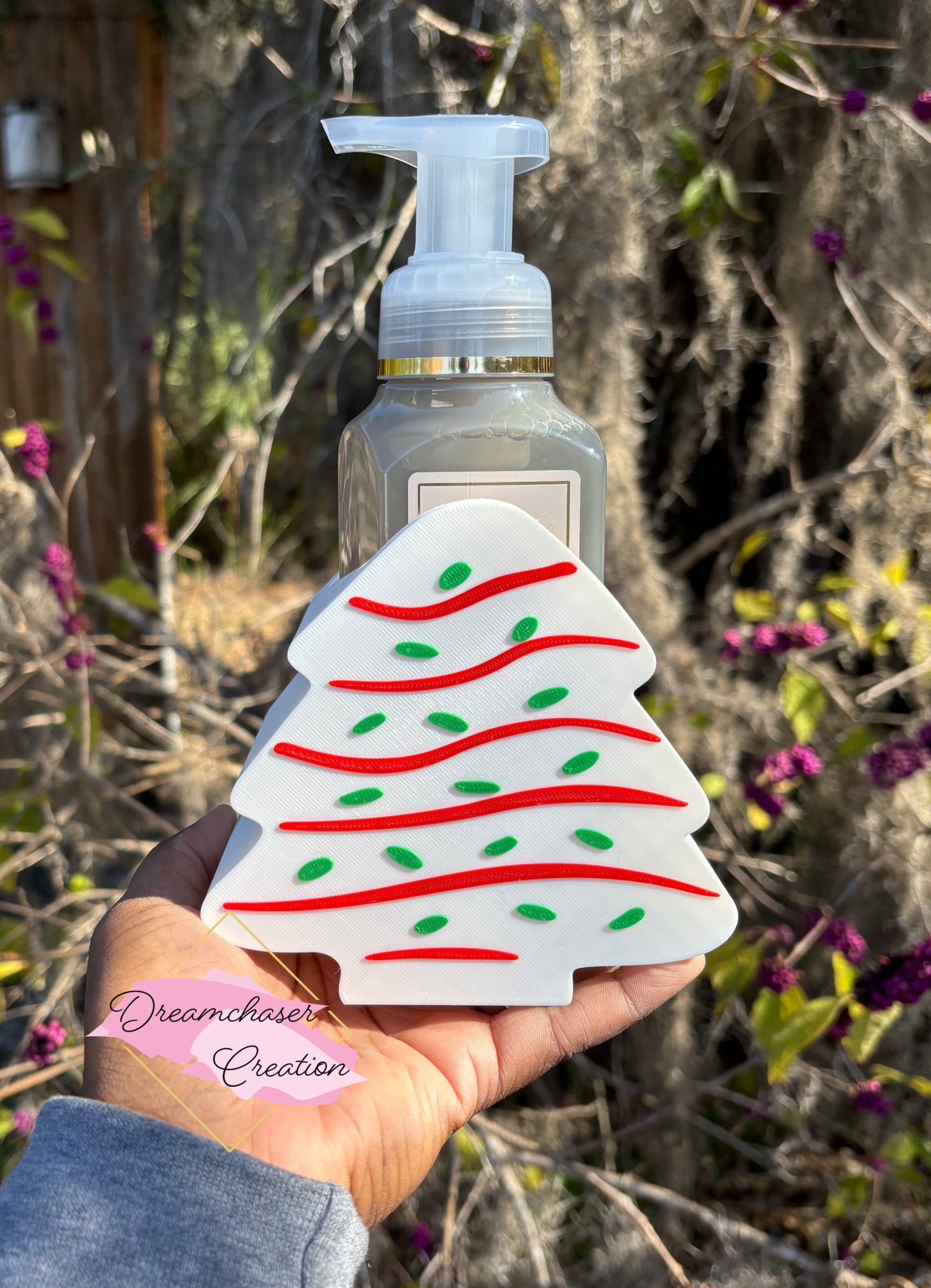 Christmas Cake Soap Holder