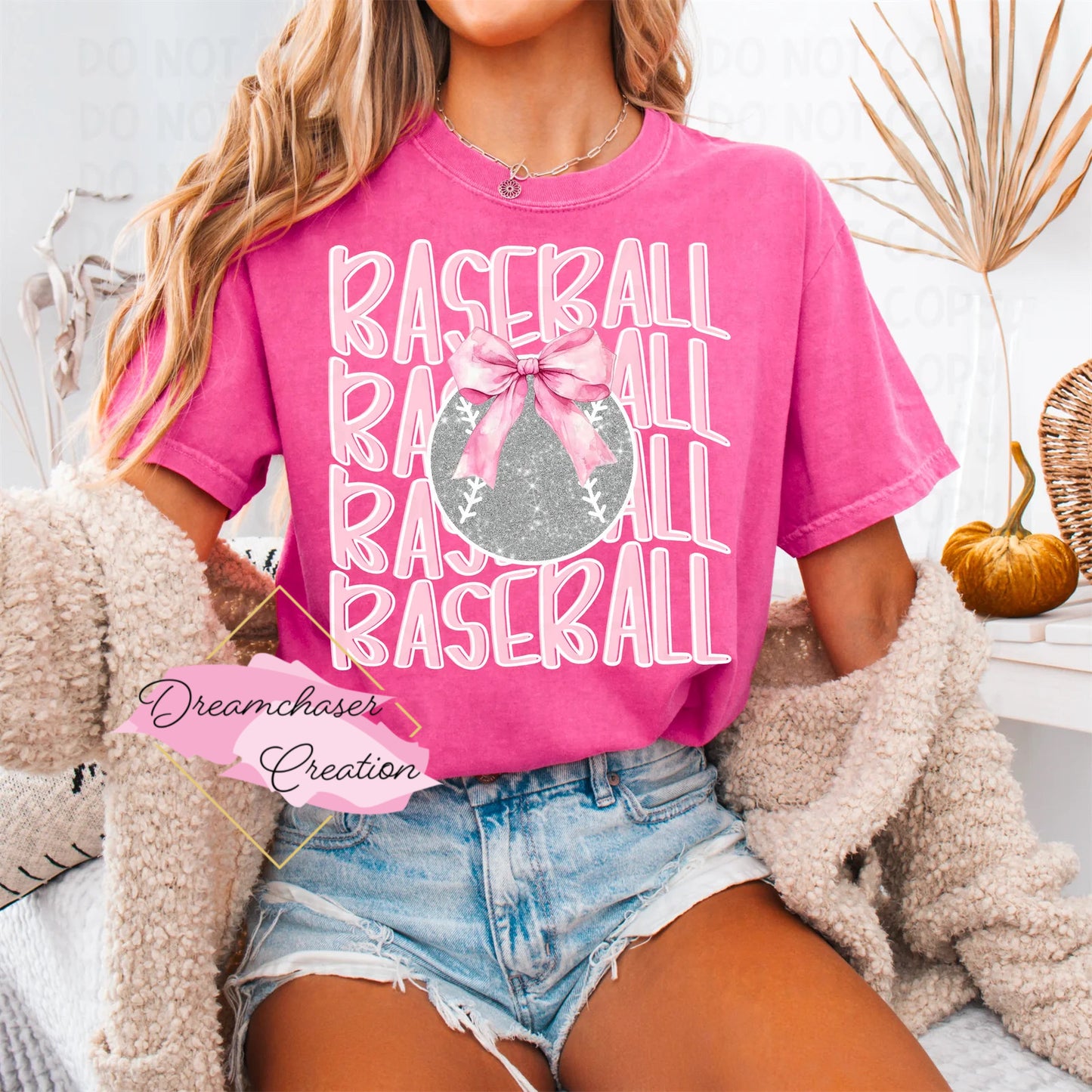 Baseball Pink Vibes Shirt
