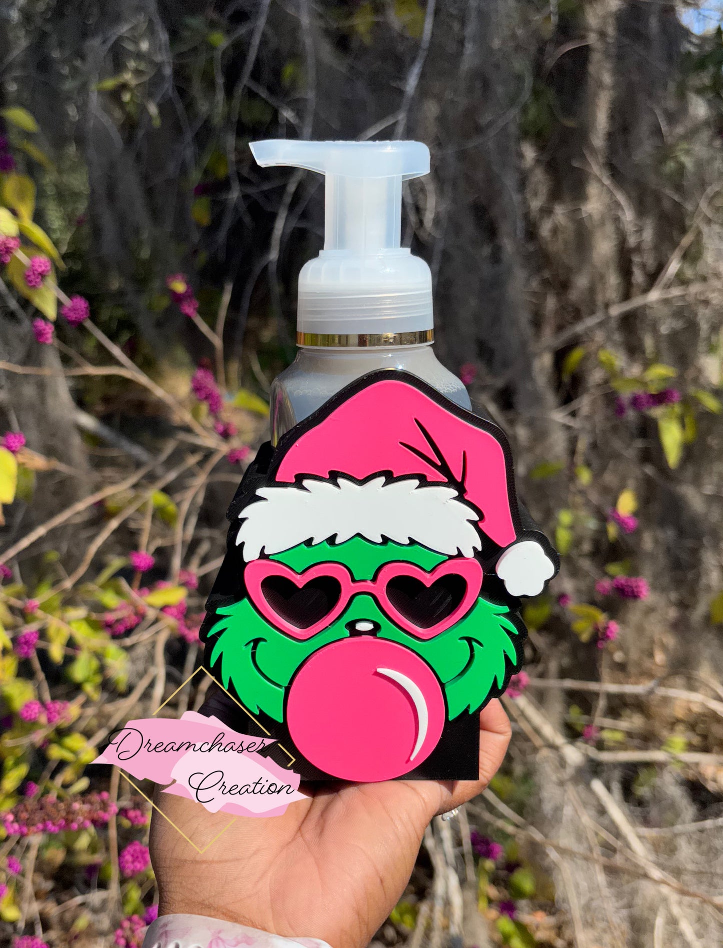 Green Man Bubble Soap Holder