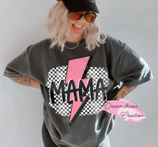 Mama Bolt Checkered Shirt