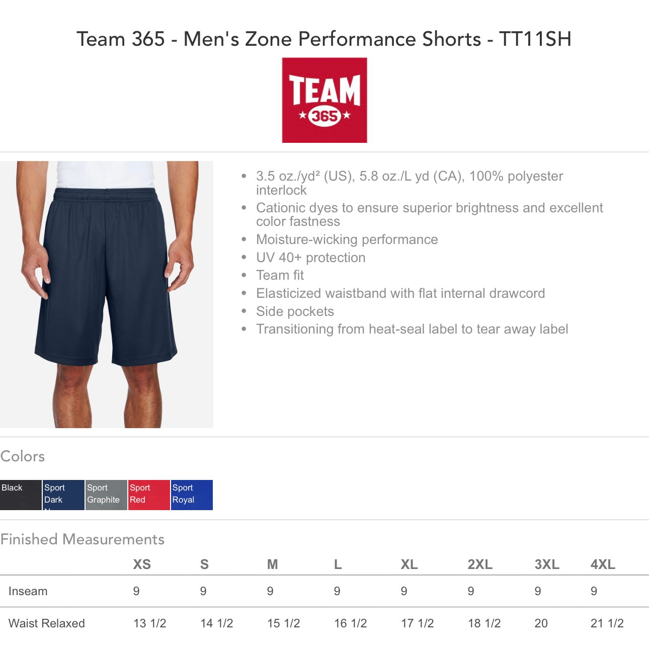 Victory PE Shorts