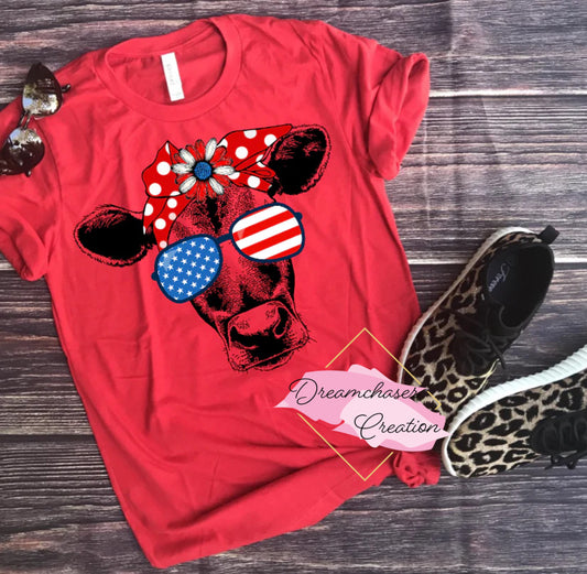 American Cow Shirt