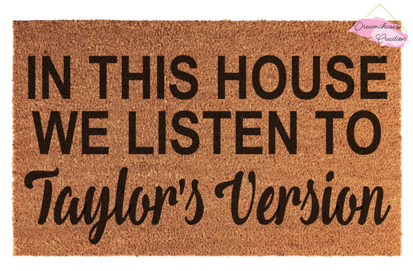 Taylor’s Version Doormat