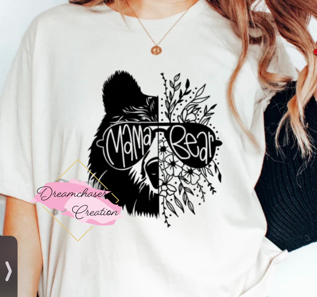 Mama Bear Floral Shirt