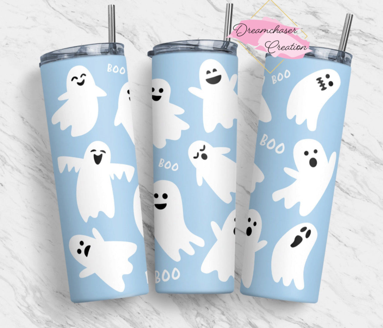 Pastel Ghosts 20oz Tumbler