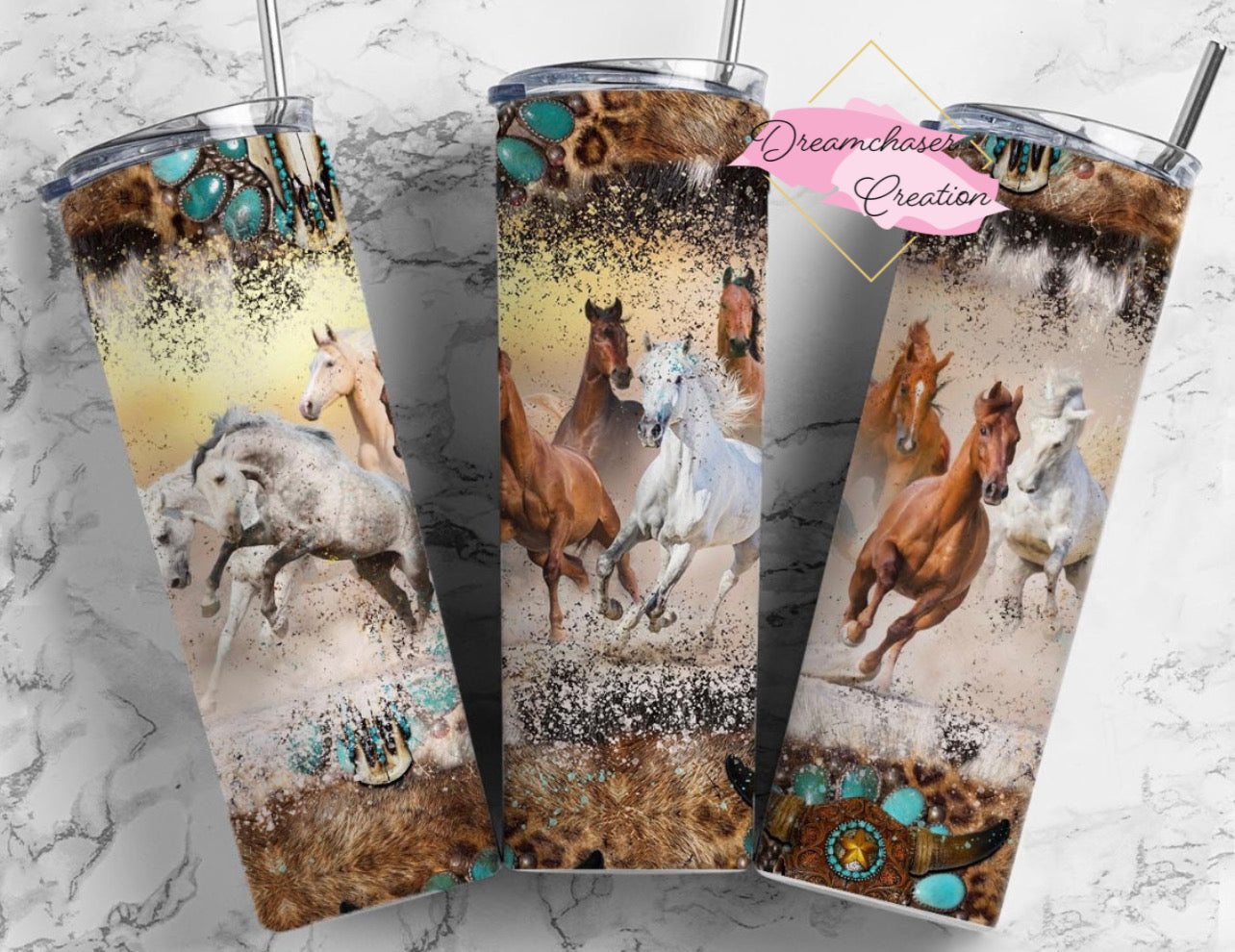 Wild Horses Tumbler
