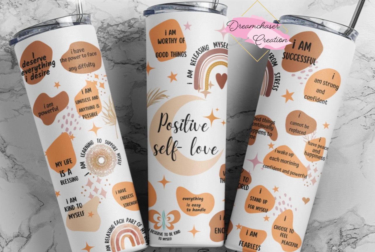 Positive Self Love Tumbler
