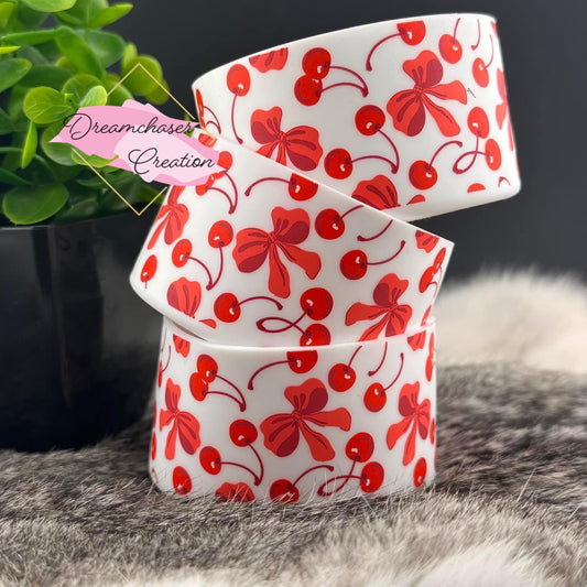 Cherries and Bows Tumbler Boot