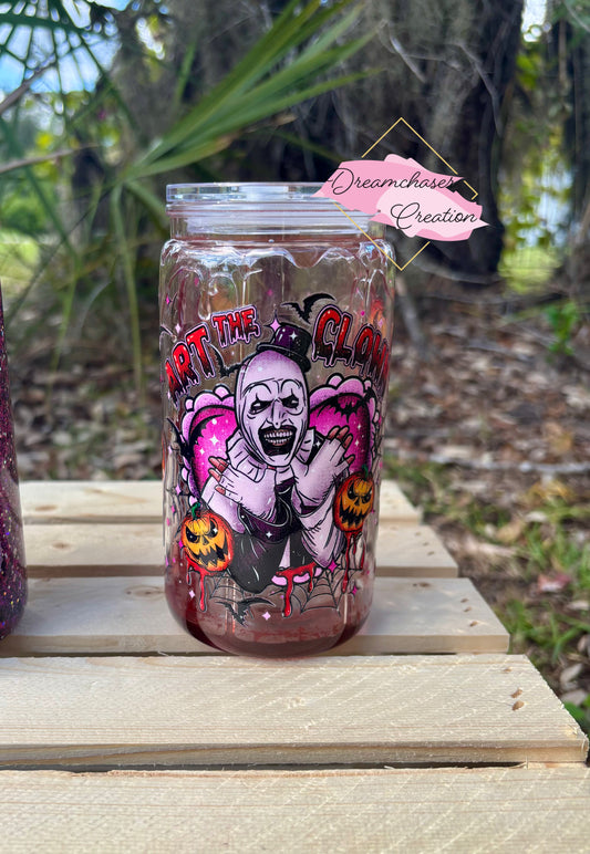Art Blood Drip Tumbler