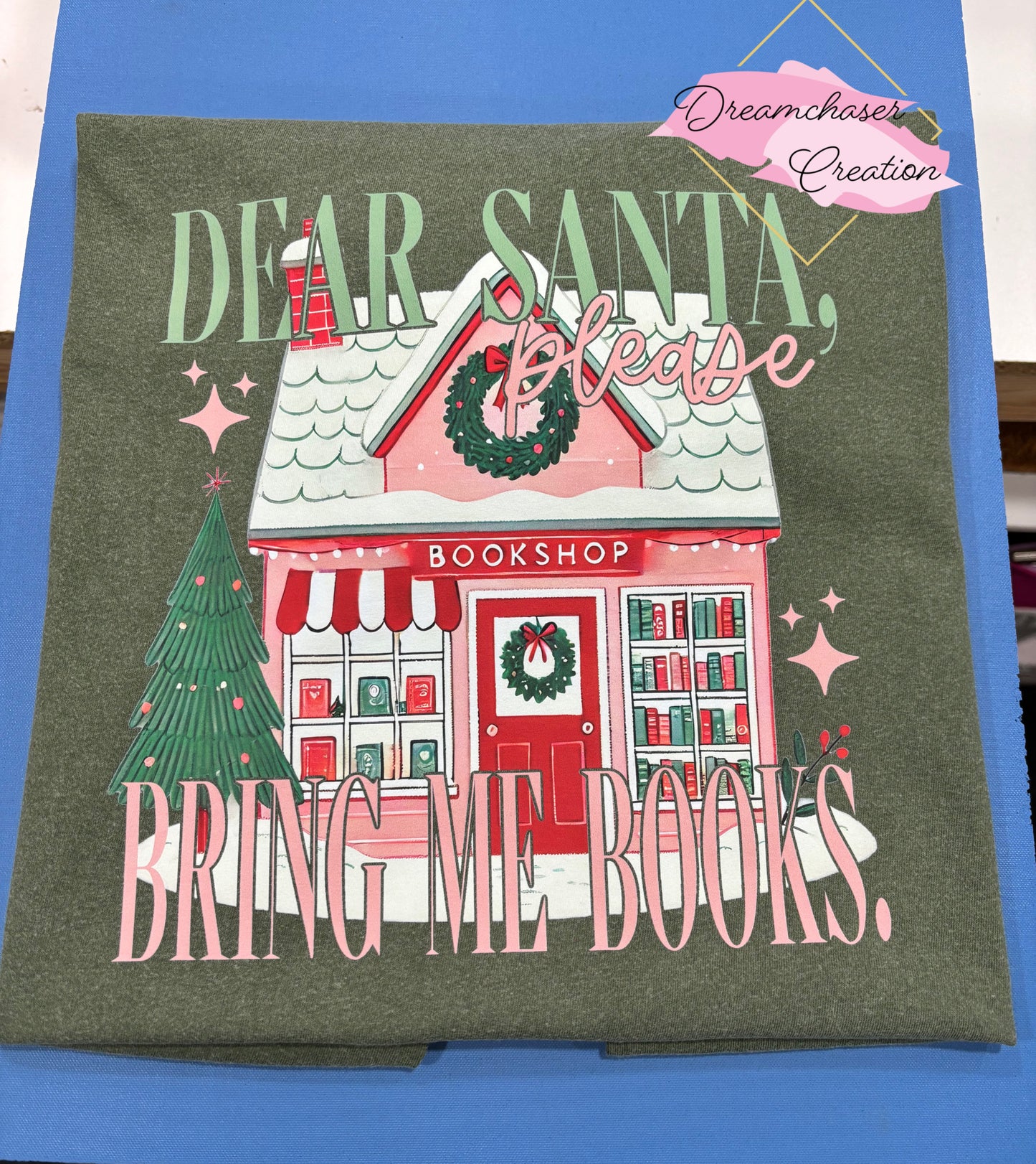 Dear Santa, Bring Books Shirt