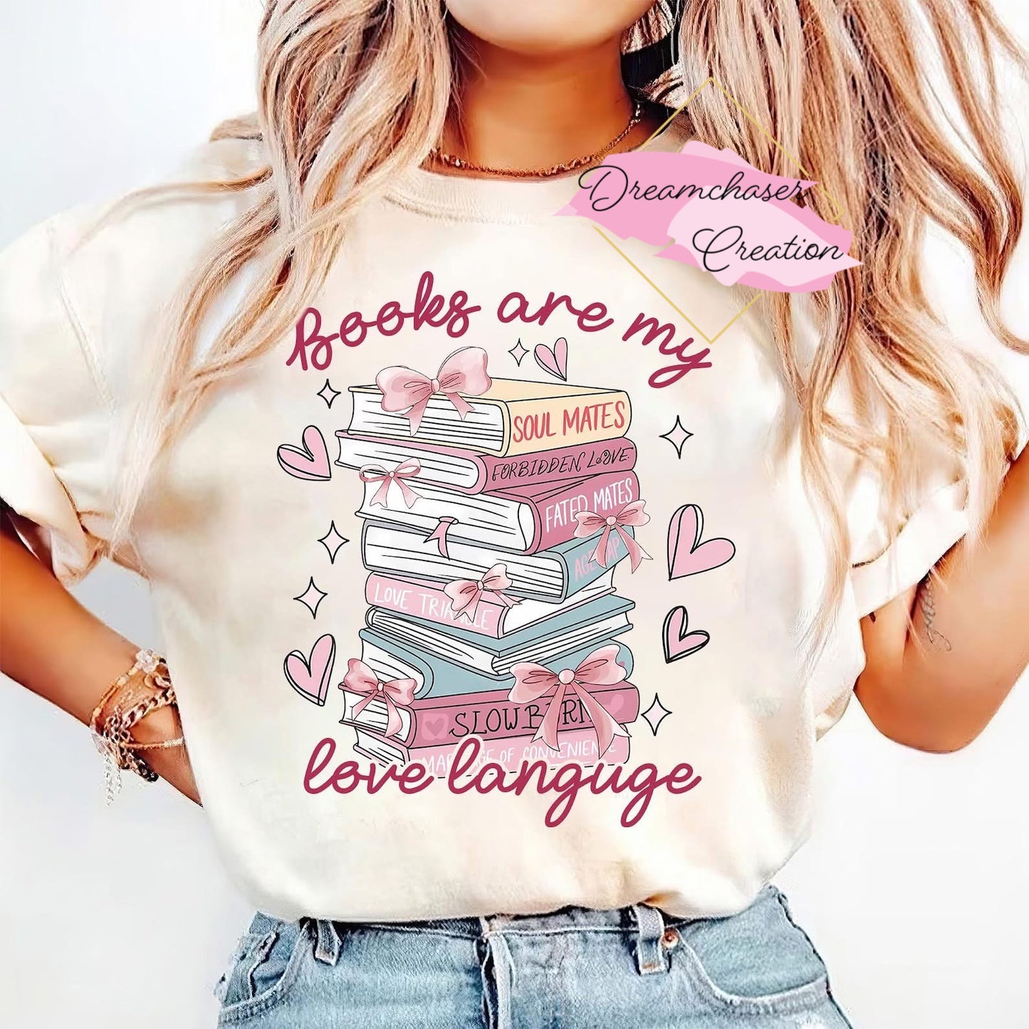 Books are my Love Language Shirt