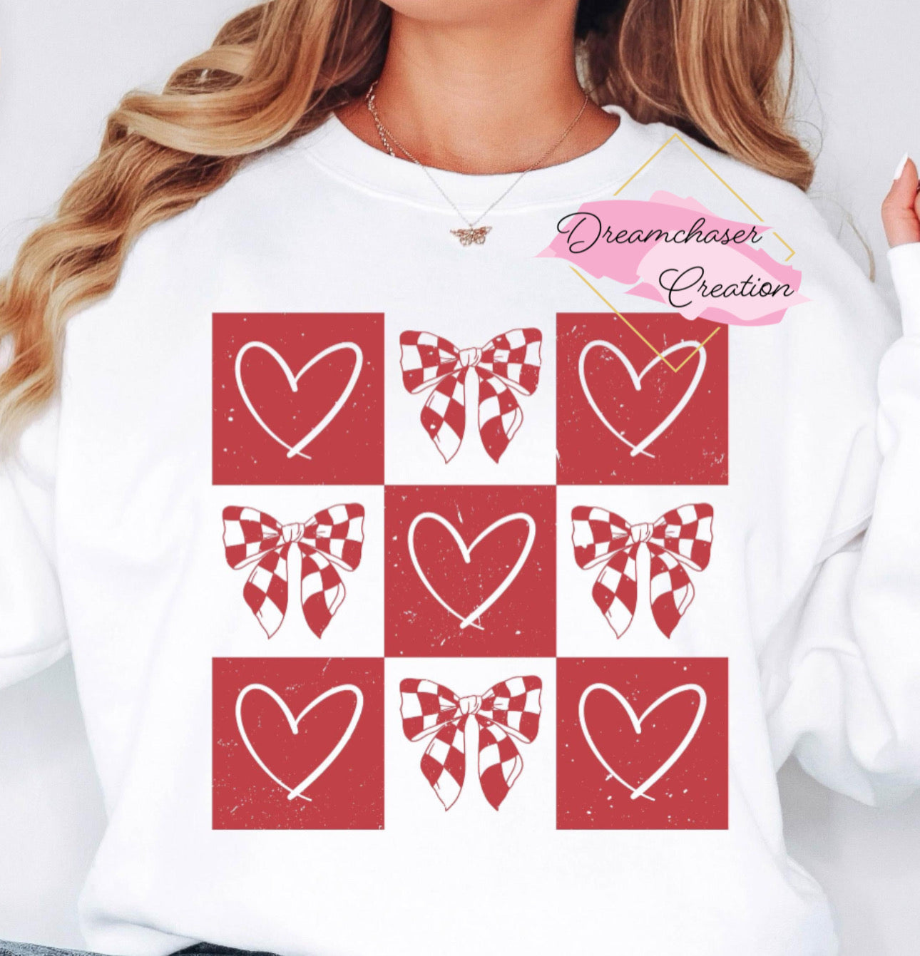 Bows and Hearts Sweatshirt