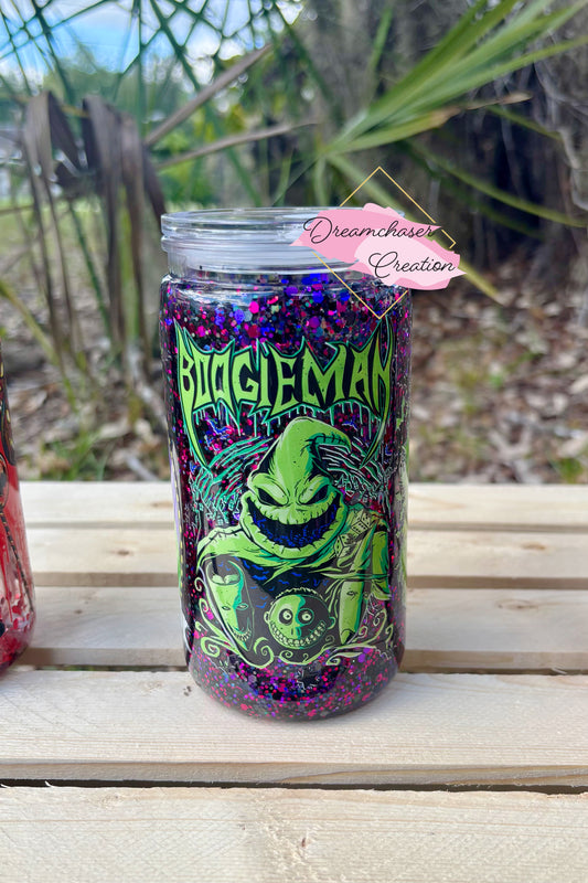 Boogie Glitter Snow Globe Tumbler