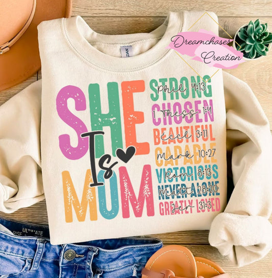 She is Mom Shirt