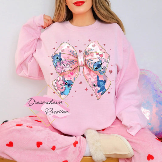 Alien Bow Sweatshirt