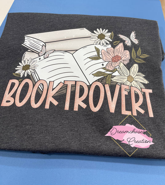 Floral Booktrovert Shirt