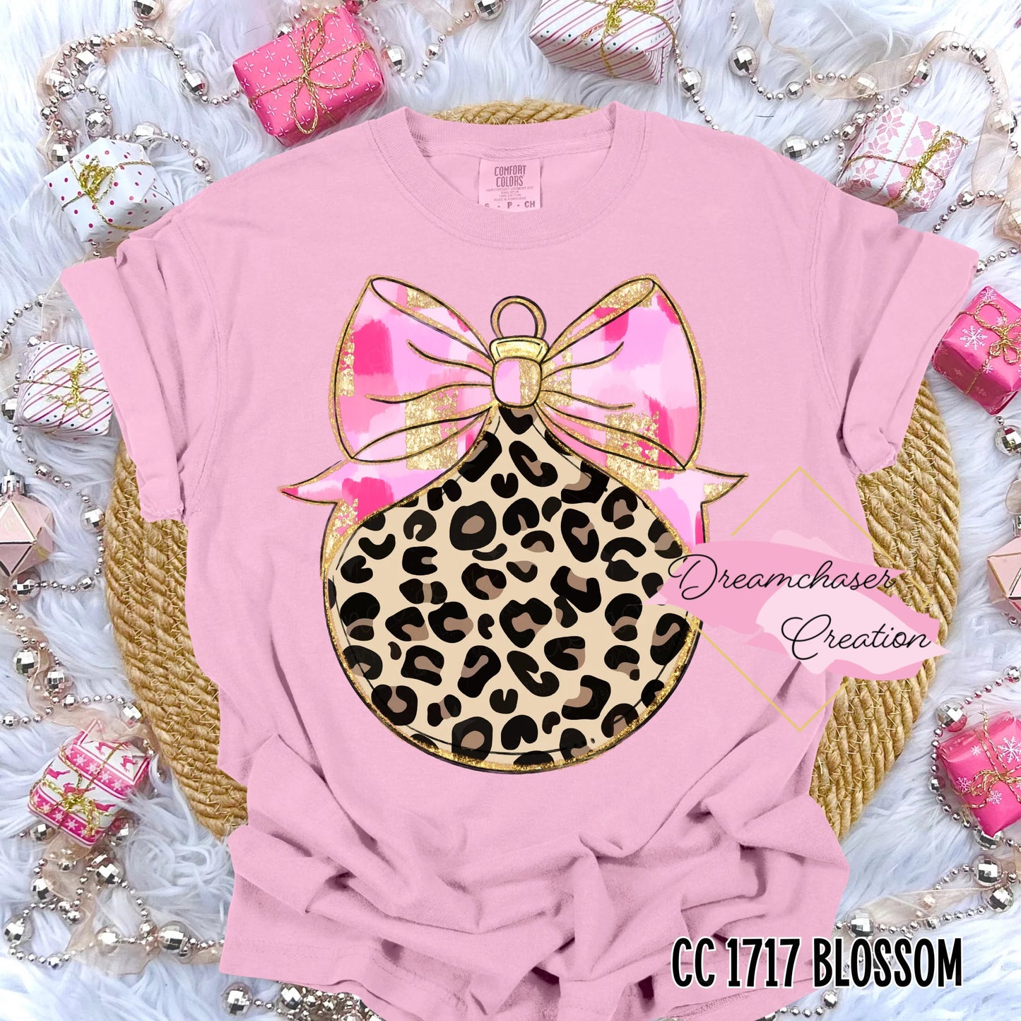 Leopard Christmas Ornaments Shirt