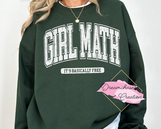 Girl Math Sweatshirt