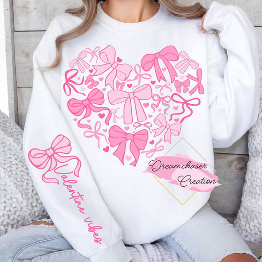 Bow Hearts Sweatshirt