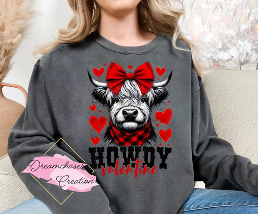 Howdy Valentine Short Sleeve Shirt