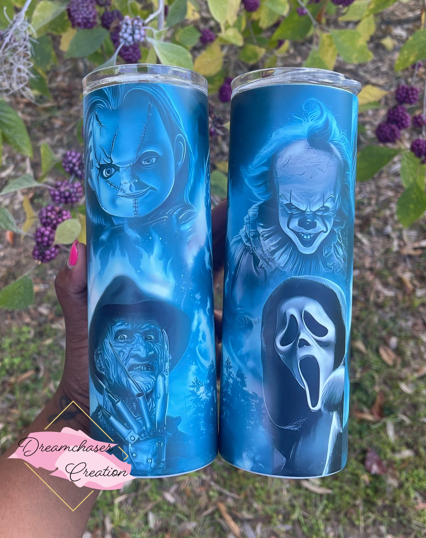 Glow Horror Tumbler