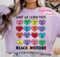 Black History Hearts Shirt