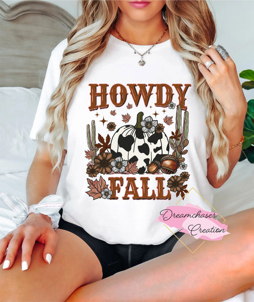 Howdy Fall Pumpkins Shirt