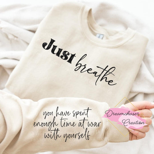 Just Breathe Sweatshirt