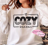 Cozy Season Leopard Sweatshirt