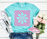 Flower Checkered Shirt