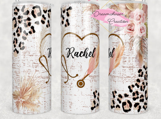 Nurse Boho Tumbler