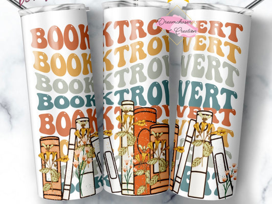 Booktrovert Tumbler