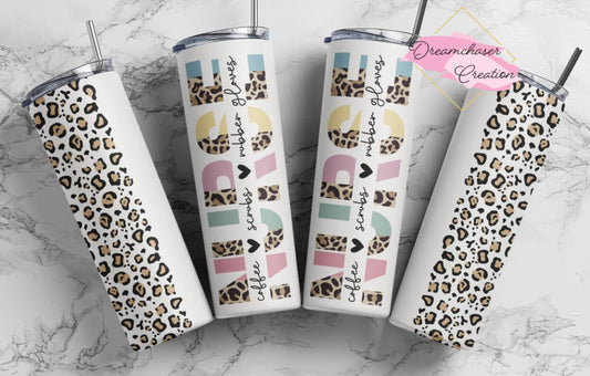 Nurse Cheetah Pastel Tumbler