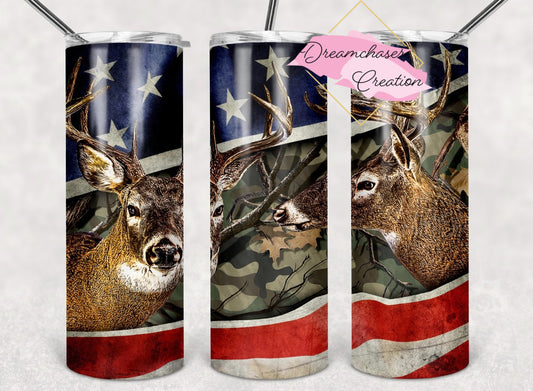 American Deer 20oz Tumbler