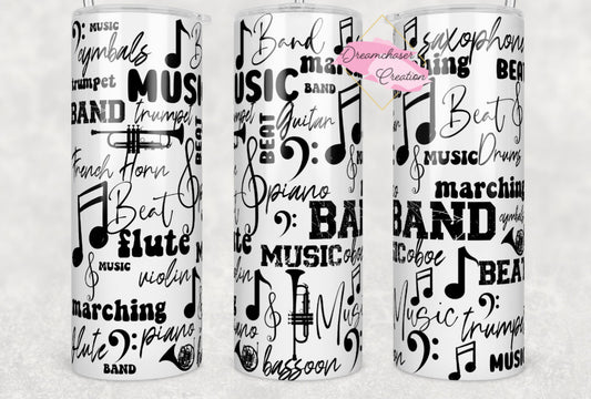 Music Band Tumbler