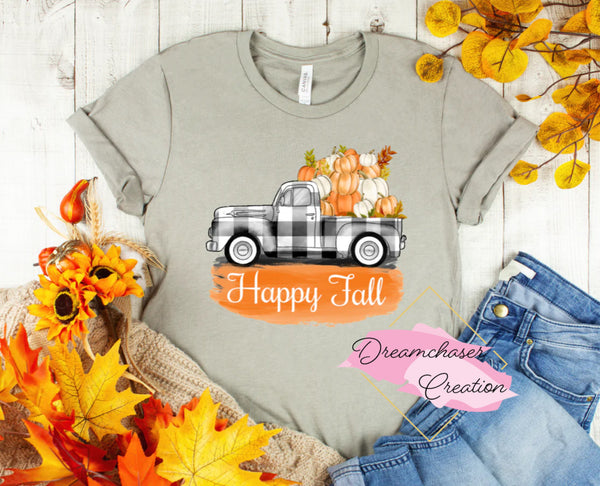 Plaid Fall Truck Shirt