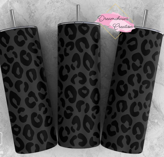 Matte Leopard 20oz Tumbler