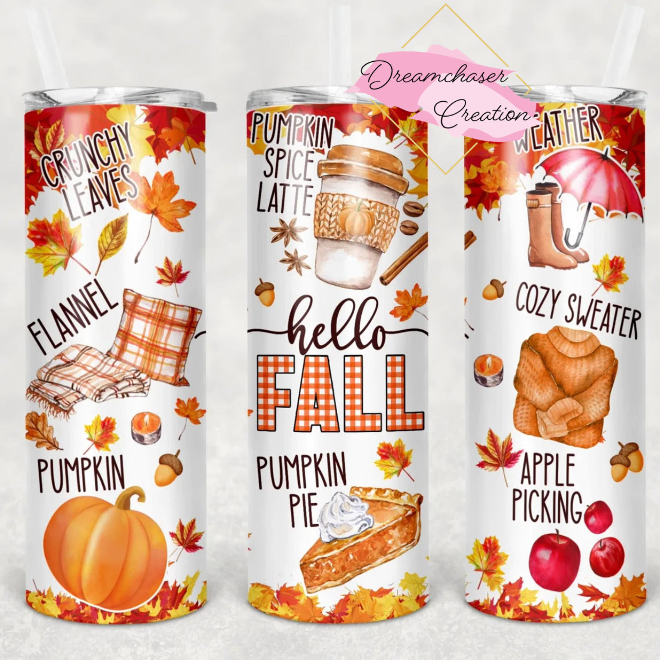 Hello Fall 20oz Tumbler