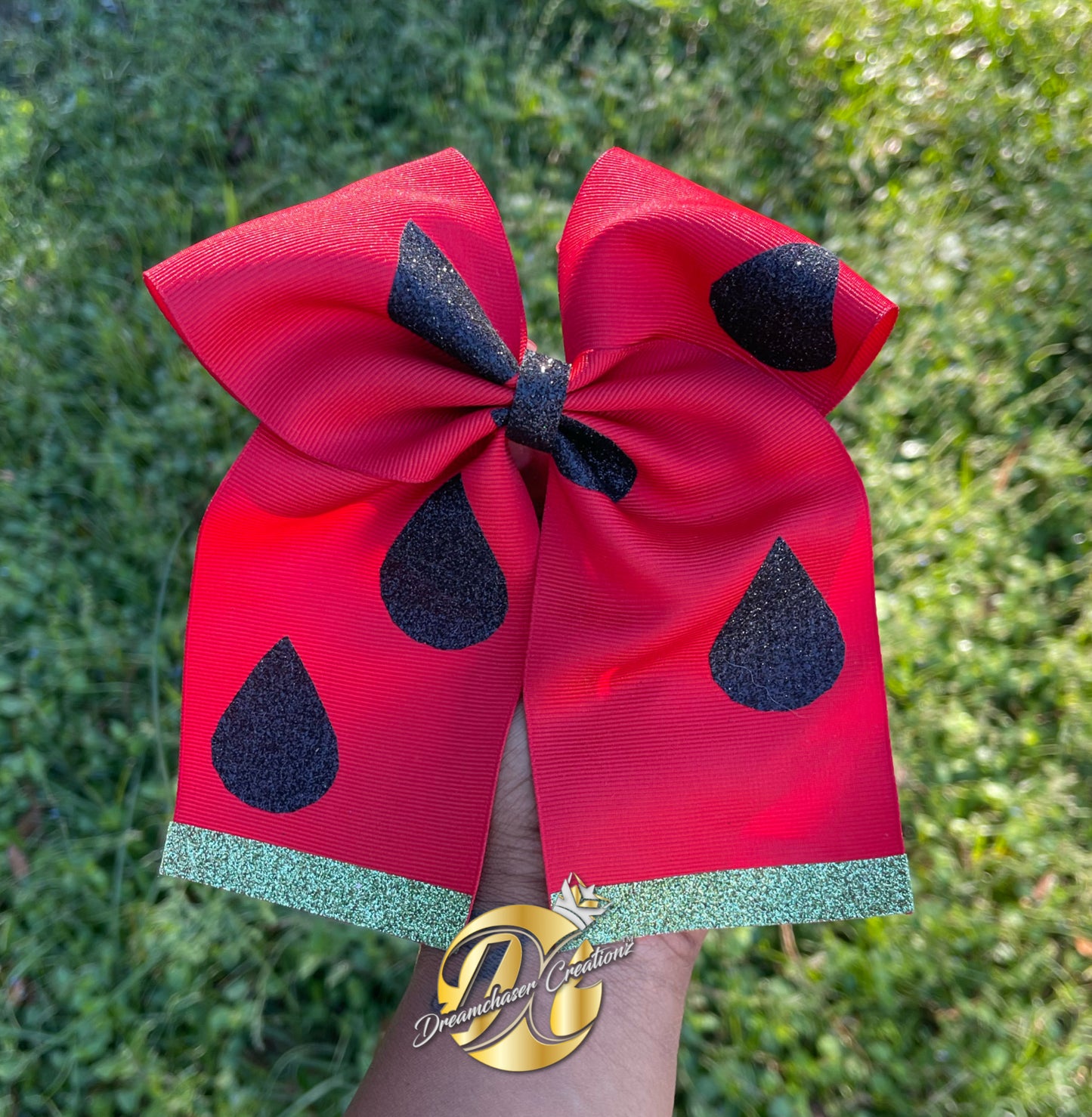 Watermelon Cheer Bow