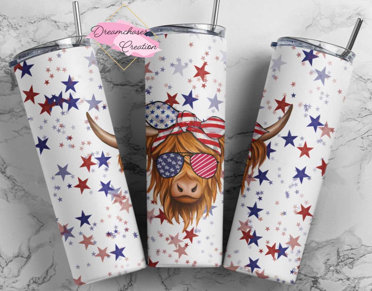 American Cow Tumbler