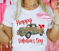Valentines Day Truck Shirt