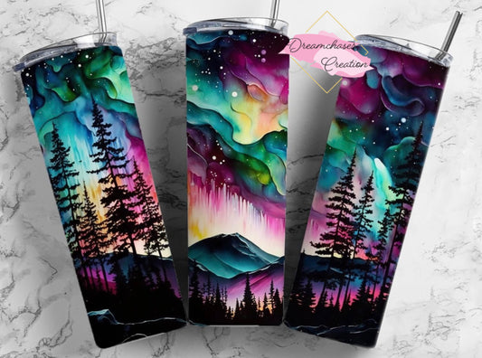 Northern Lights Tumbler