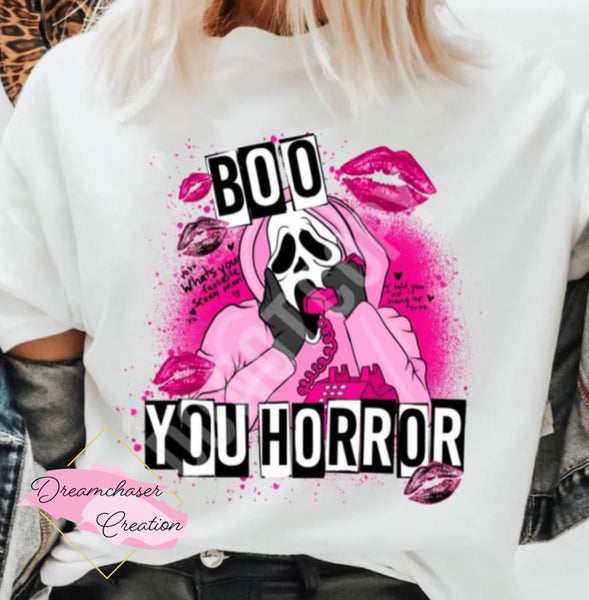 Boo you Horror Shirt