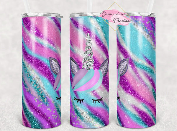 Unicorn Swirl Tumbler