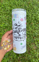 Crafting is my Happiness 20oz Tumbler