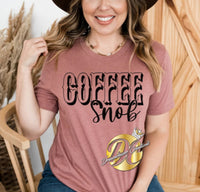 Coffee Snob Shirt