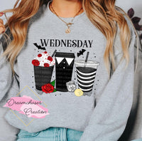 Wednesday inspired Cups Shirt