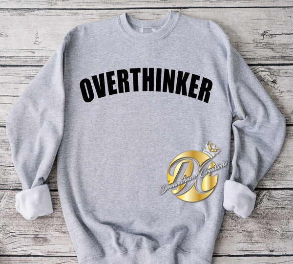 Overthinker Sweater-Gray