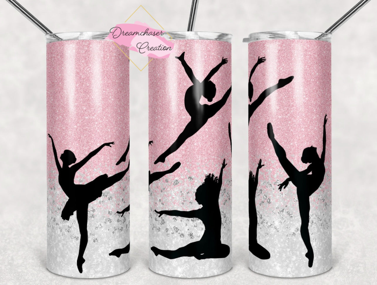 Dance Dance Pink Tumbler